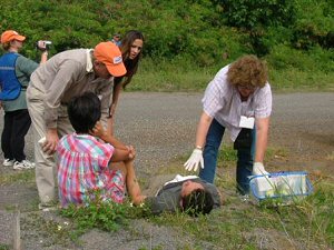 The overseas team medic (OTM) course is a six day course for those working in emergency relief or the exploration industries