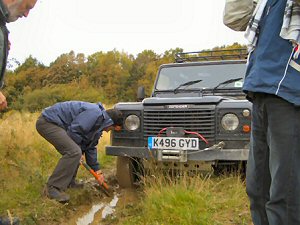 MASC's off-road driving and recovery course prepares participants for most driving eventualities
