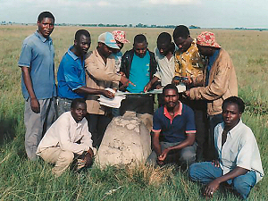 A group successfully complete a navigation exercise with MASC Training Services